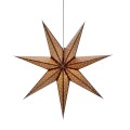 Stjärna Glitter Brons 45cm