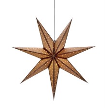 Stjärna Glitter Brons 45cm